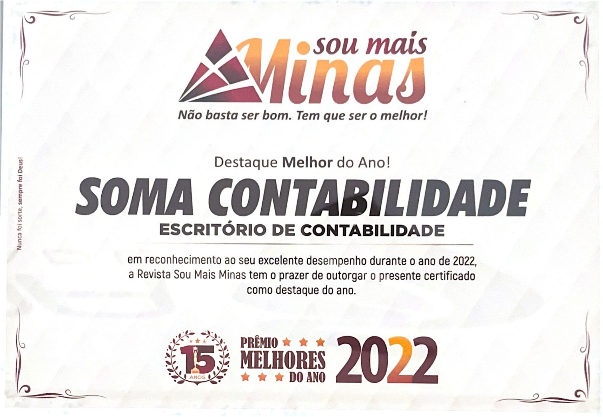 Soma Contabilidade em Capelinha MG